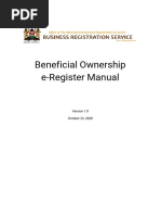 Beneficial Owners Manual Bo-Manual-V1