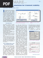 PSCAD: SVC Simulation For Transient Stability Improvement.: Augustin Mpanda - ESIEE, Fabrice Foucher - CEDRAT