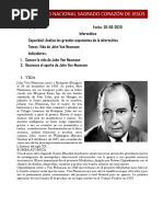 Vida de John Von Neumann