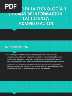 Impacto de La Tecnología y Sist. Información 160920 PDF