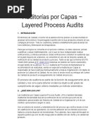 Auditorías Por Capas