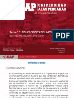 Semana 13 Aplicaciones de La Psicolinguística