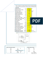 Pump Selection According "Warman Slurry Pumping Handbook"