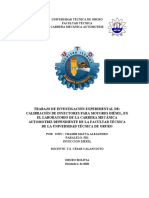 Informe de Laboratorio - Inyeccion Diesel