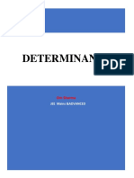 Determinant Sheet by OM Sir