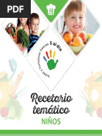 Recetario para Niños 2020