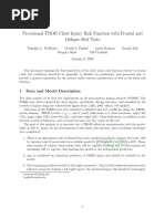 Provisional THOR Chest Injury Risk Function With Frontal and Oblique Sled Tests