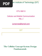 Cellular and Mobile Communication-Lecture 2