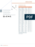 GDL/GDL-V Standard Fuse Ampere Ratings: Catalog Number Axial Lead Cat. No Ampere Rating Volts I.R