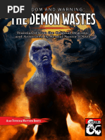 Alan Tucker - Wisdom Warning, The Demon Wastes v2 PDF