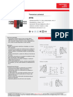 Transmisor Universal 4116 PR Electronics