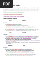 ENGLISH PAGE - Mixed Conditionals