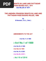 The A.P.Rights in Land and Pattadar Pass Books Act, 1971