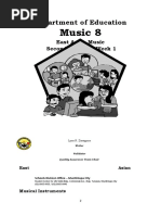 2nd Quarter Music 8 SLEM Week 1