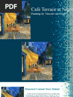 Café Terrace at Night: Painting by Vincent Van Gogh