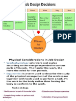 Chapter III ECN 501 Job Design, Work Measurement, and Capacity Planning