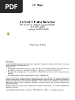 Dispense - Fisica - Lezioni Di Fisica Generale - Meccanica E Termodinamica (Maggi)