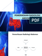 Pemeriksaan Radiologi Abdomen