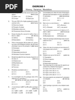 Exercise-1: History, Variation, Mendelism