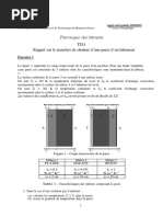 TD Termique Des Batiments