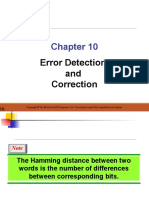 Error Detection and Correction