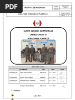 Inyeccion de Plasticos Informe