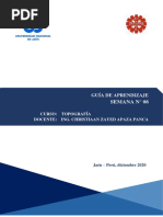 Guía - Aprendizaje Topografia Semana - 08 - V1 PDF