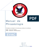 Evac Manuel Phraseologie Et Des Procedures PDF