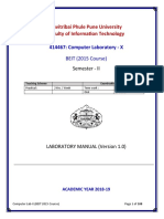 Computer Lab-X Lab Manual 