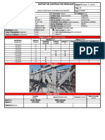 Rapport de Controle Par Ressuage: Liquid Penetrant Examination Report