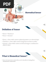 Lecture 6 - Biomedical Sensor PDF