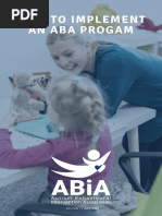 How To Implement An Aba Program