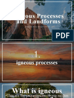 Igneous Processes and Landforms Mimi