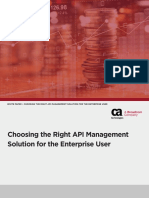 Choosing The Right Api MGMT White Paper