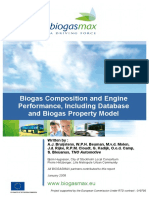 Report On Biogas Composition and Engine Performance 092122100 1411 21072009 PDF