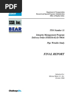 Pipe Wrinkle Study-Final Report