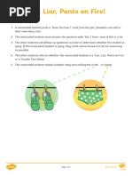 Liar, Liar, Pants On Fire!: Instructions