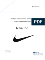 Nike Strategic Communication