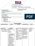 Planificacion Sobre La Nutricion Por Eje Tematico