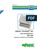 Wago To-Pass 761 761-10x: Manual