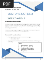 Lpe2501 Lecture Notes 3 (Week 7-8)