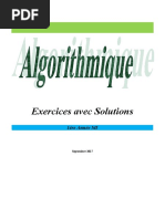 Exercices Corriges Algo