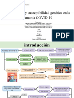 Histopatología y Susceptibilidad Genética en La Neumonía COVID-19