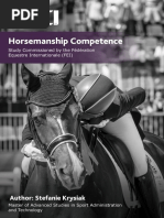 FEI Horsemanship Competence PDF