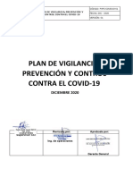 Obras Plan de Vigilancia Prevencion y Control Contra El Covid19