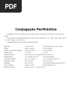 Conjugação Perifrástica