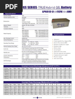 Battery Datasheet - LPGS12-200 PDF