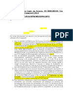 Informe Legal Sin Descargos