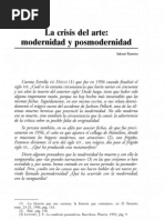 09 - La Crisis Del Arte Modernidad y Posmodernidad