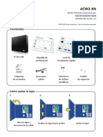 HID ACW2-XN Quick Guide ES - Guía Rápida